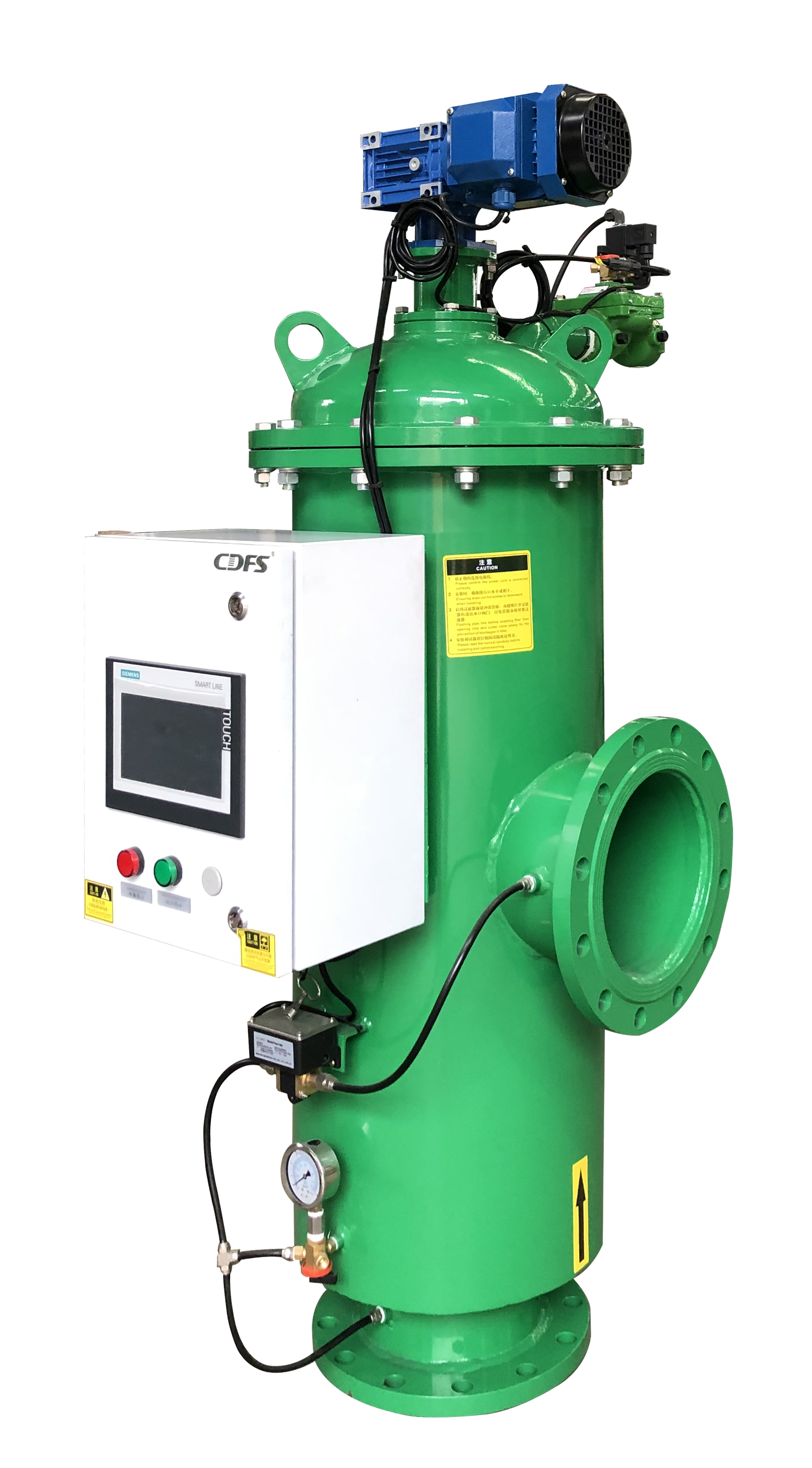 自清洗過濾器如果出現(xiàn)高溫應該怎么處理？